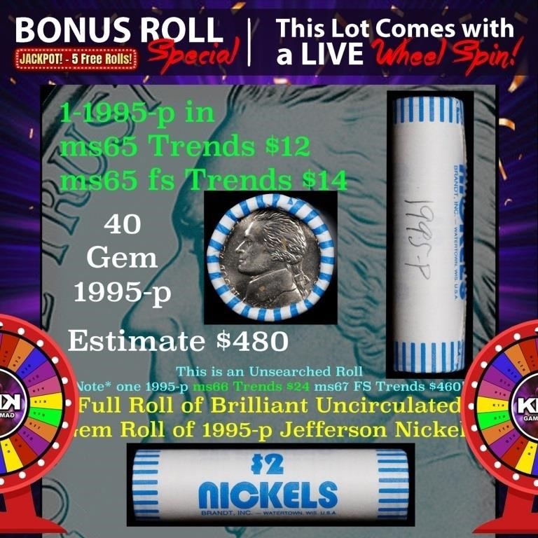 1-5 FREE BU Nickel rolls with win of this 1995-p 4