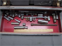 Vintage Heavy Duty Toolbox Filled with Tools