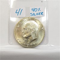 40% Silver Ike Dollar