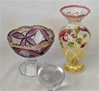 Miscellaneous Glass Lot including Tracy Porter