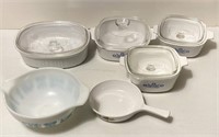 Pyrex Bowl, Corningware, Covered Baking Dishes