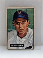 1951 Bowman #45 Art Houtteman
