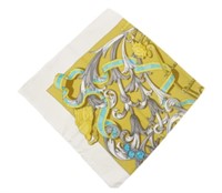 Hermes Multicolored Scarf