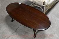 Oval Coffee Table: