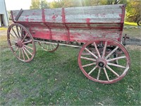 Wooden Wheel Flare box trailer