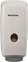 C455 McKesson White Plastic Soap Dispenser