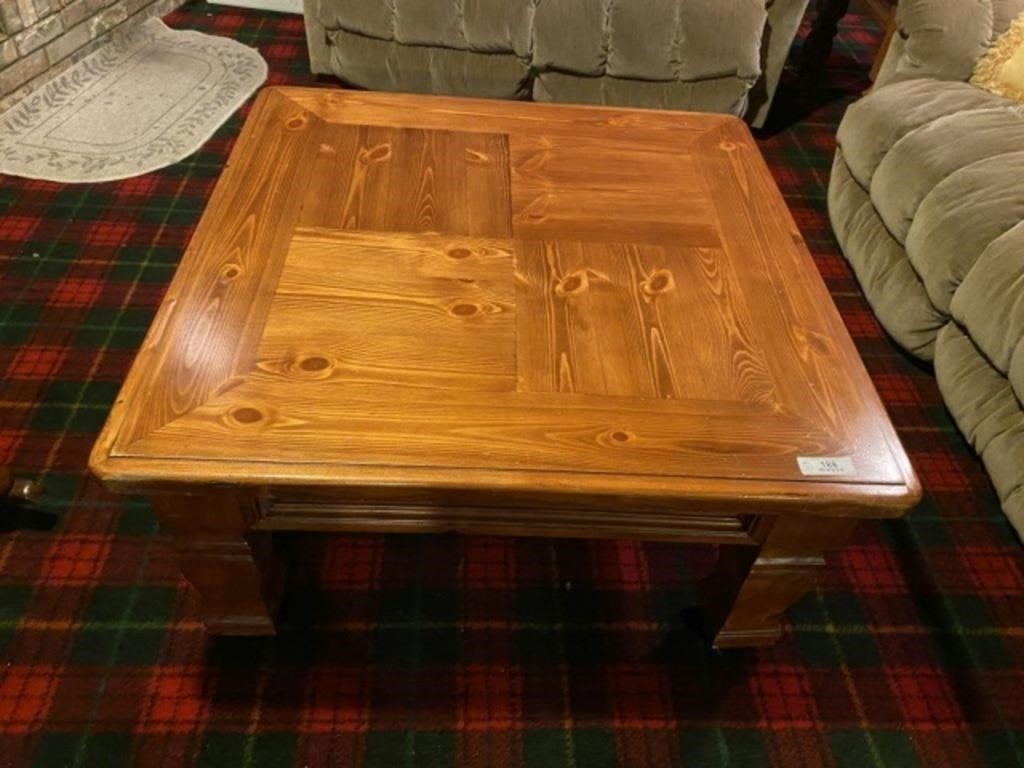 Set of 4 Oak Tables