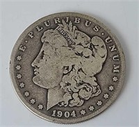 - 1904S Morgan Silver Dollar