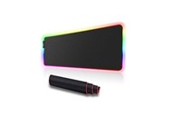 RGB LED light Soft Gaming Mouse Pad Large