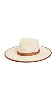 Brixton Women's Joanna Straw Rancher Hat,