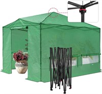 EAGLE PEAK 12x8 Portable Large Walk-in Greenhouse