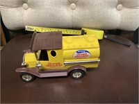 Golden Wheel die cast Pepsi delivery truck