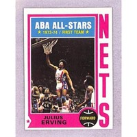 1974-75 Topps Hi Grade Julius Erving Allstar