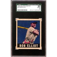 1948 Leaf Baseball Bob Elliot Sgc 6