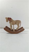 Sandstone Saddlery Wooden Rocking Horse