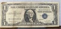 Silver certificate 1957 $1 banknote