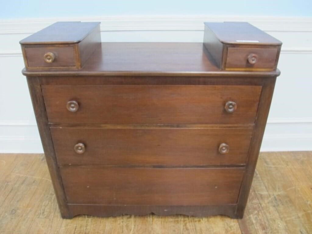 CAVALIER DRESSER W/ 2 GLOVE BOXES ON TOP NICE