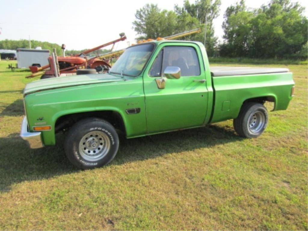 1982 GMC 1500 2wd, Not Running, 350 V8, Auto, Reg