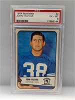 1954 Bowman PSA 6 #2 John Huzvar Baltimore Colts