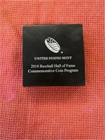 2014 CONCAVE BASEBALL HALL OF FAME PROOF