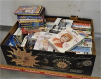 Large lot of DVD & VHS movies, see pics