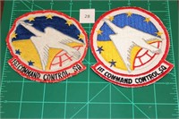 1st Command Control Sq (2 Patches) USAF Military