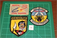 6200th TFTS; 425th TFTS; 80th Headhunters (3 Patch