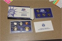 2001 US Mint Proof Set