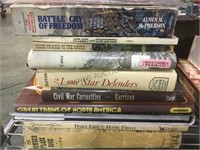 Stack of books, civil war books & more