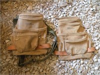 2 Waist Belt Tool Bags