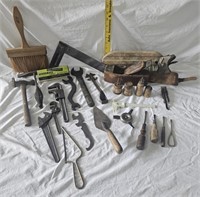 Vintage Tools, Hand Planer, Wallpaper Brushes