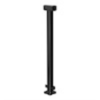 42 In. H X 4 In. W Black Aluminum Deck Railing Mid