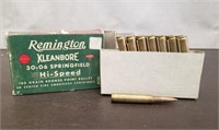 15 Rounds Remington KleanBore 30-06, 180 Grain