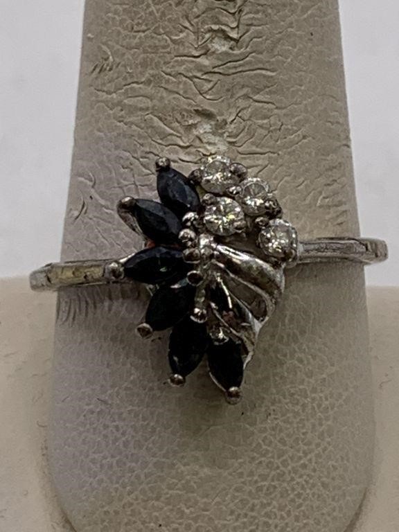 SIGNED RJ STERLING SILVER RING