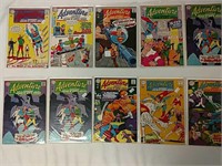 10 Adventure Comics. Including: 355, 356, 358,