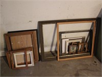 Large Group of Assorted Size Picture Frames