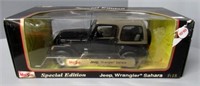 Maisto Jeep Wrangler Sahara 1/18 Scale Metal