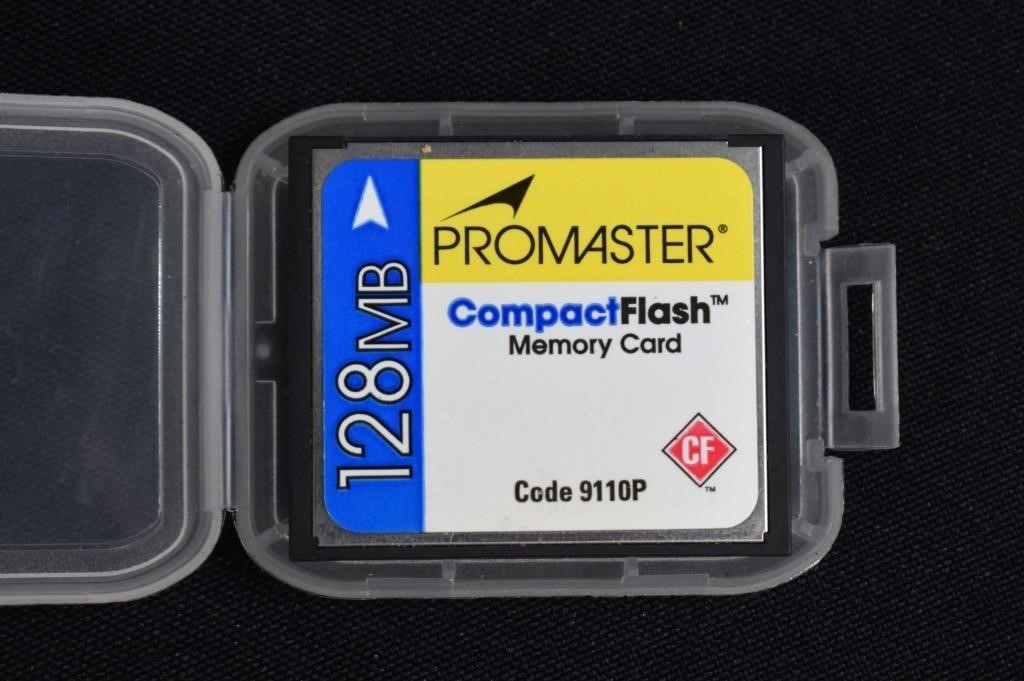 Promaster Compact Flash 128 Mega Byte Memory Card