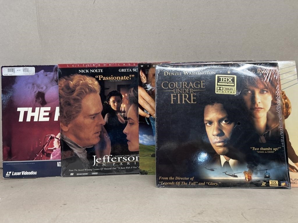 Laser disk movies lot