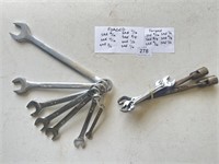 Forged Steel SAE Wrench Set