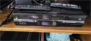 Dvd player/video cassette recorder not tested