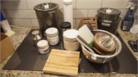 Kitchen Containers, Vacuum containers, stainless