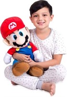 Mario Plush Cuddle Pillow Buddy, One Size, Super