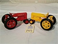 Vintage Product Miniature Farmall M Yellow and