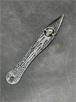 Stainless Steel Spinning Skull Throwing Knife