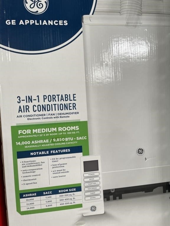 GE 3 IN 1 AIR CONDITIONER