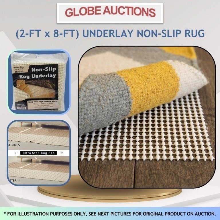 (2-FT x 8-FT) UNDERLAY NON-SLIP RUG