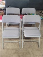 Cosco - Foldable Metal Grey Chairs