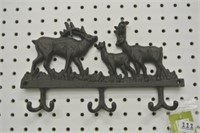 Cast Iron Deer Coat Hook