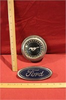Original Ford Mustang Gas Tank Top & Emblem